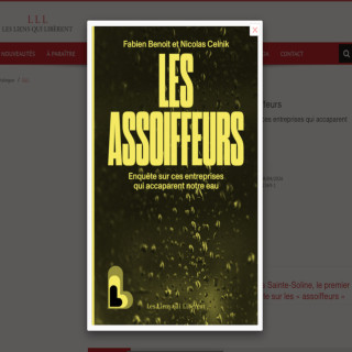 Présentation du livre les Assoifeurs à librairie Quartier Libre